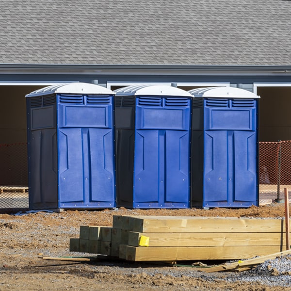 are there different sizes of portable restrooms available for rent in Hope